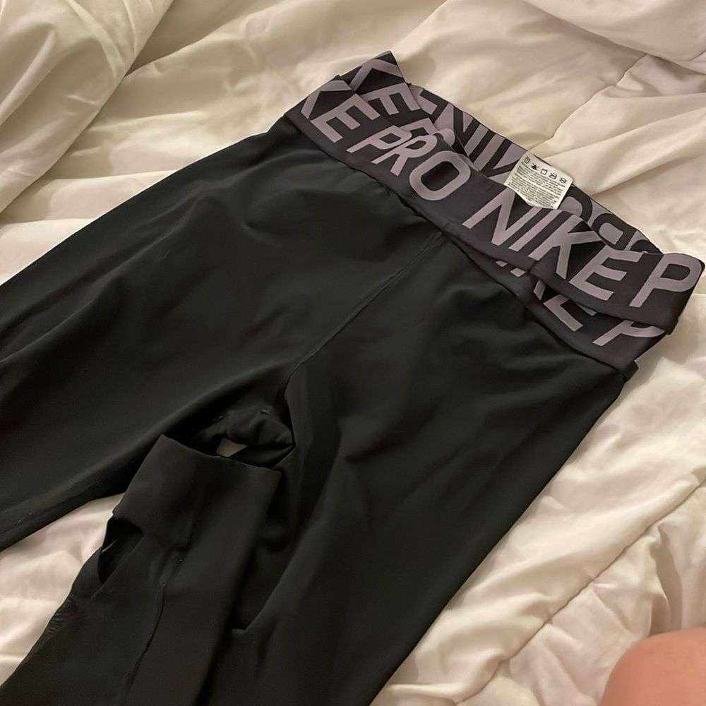Nike Pro Cross Waist Leggings - S